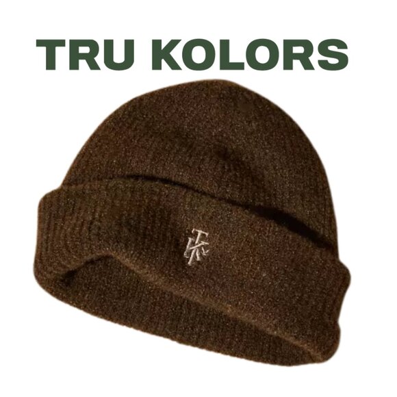 Tru Kolors Double Layer Ribbed Beanie - Picture 1 of 5